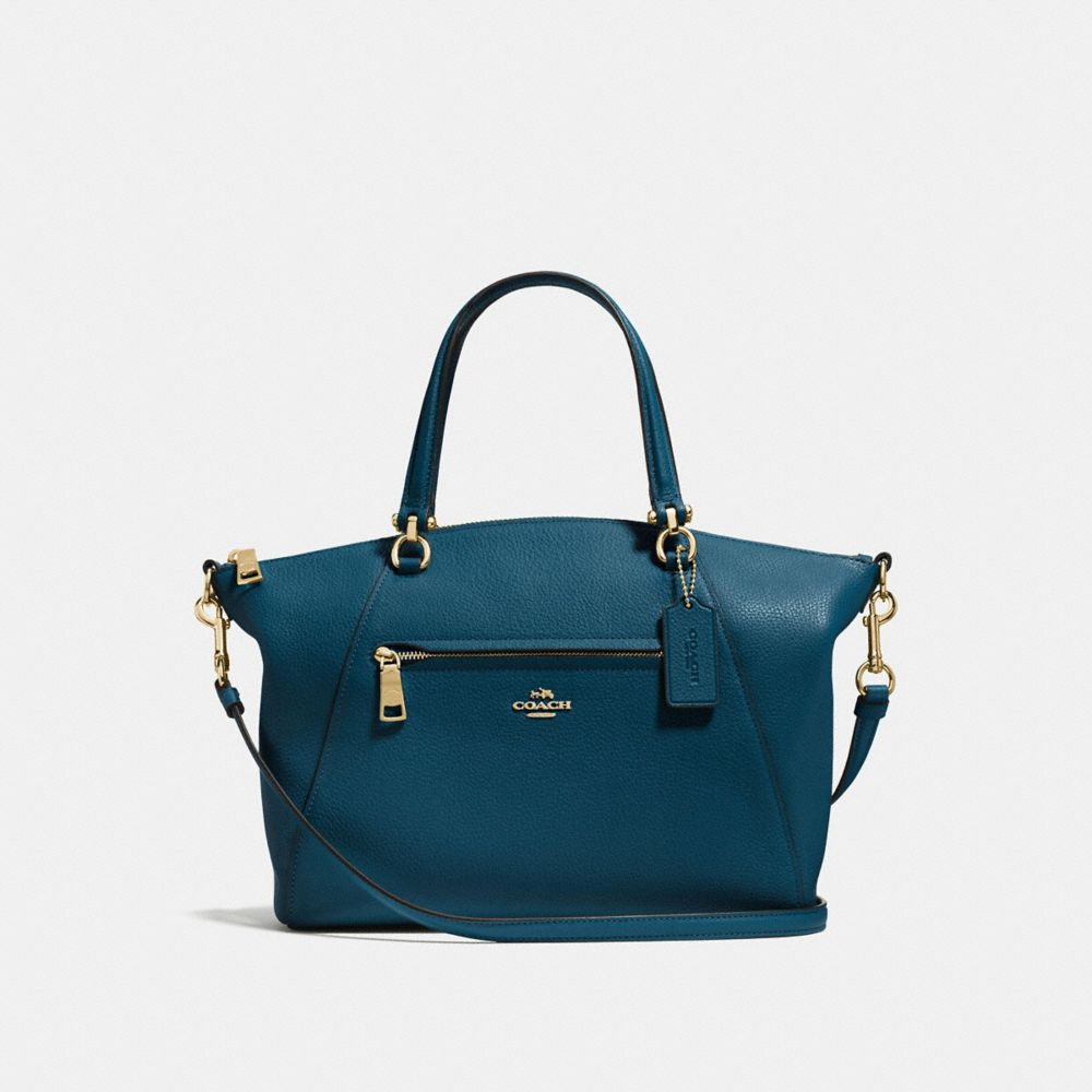 PRAIRIE SATCHEL - 58874 - PEACOCK/GOLD