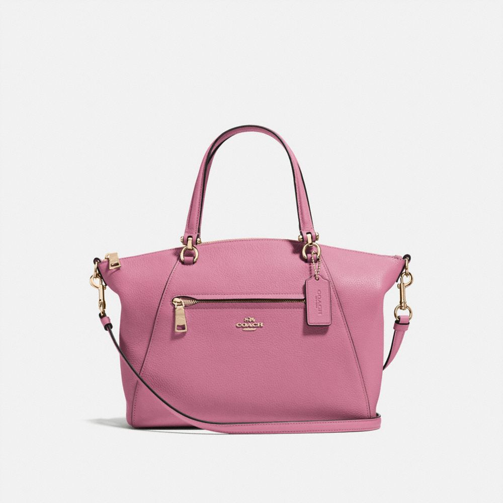 PRAIRIE SATCHEL - ROSE/LIGHT GOLD - COACH 58874