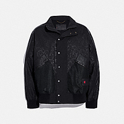 Coach X Champion Windbreaker - BLACK - COACH 5915