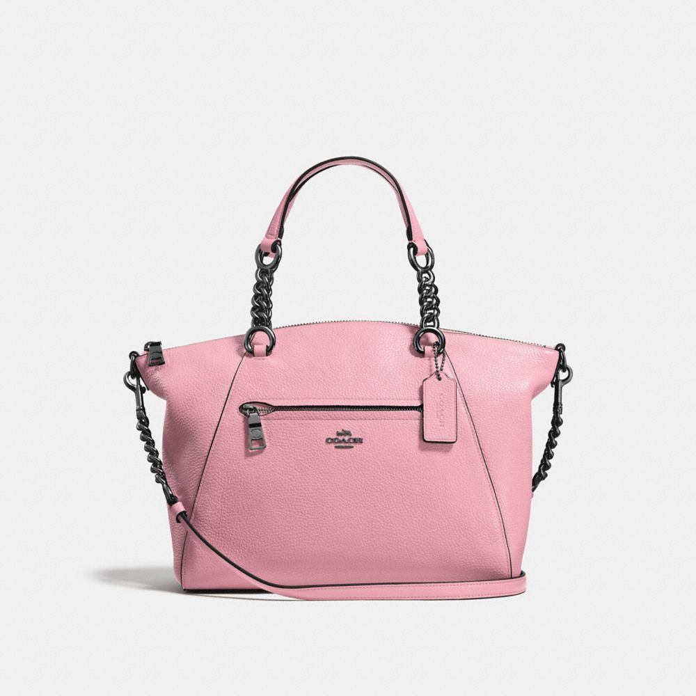 COACH 59501 - CHAIN PRAIRIE SATCHEL - DUSTY ROSE/DARK GUNMETAL | COACH ...