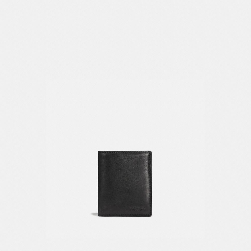 SLIM COIN WALLET - BLACK - COACH 59671