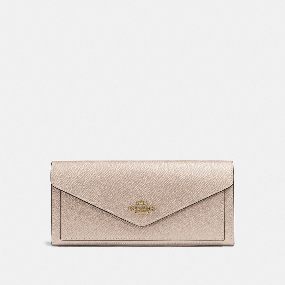 COACH 59970 - SOFT WALLET LI/PLATINUM