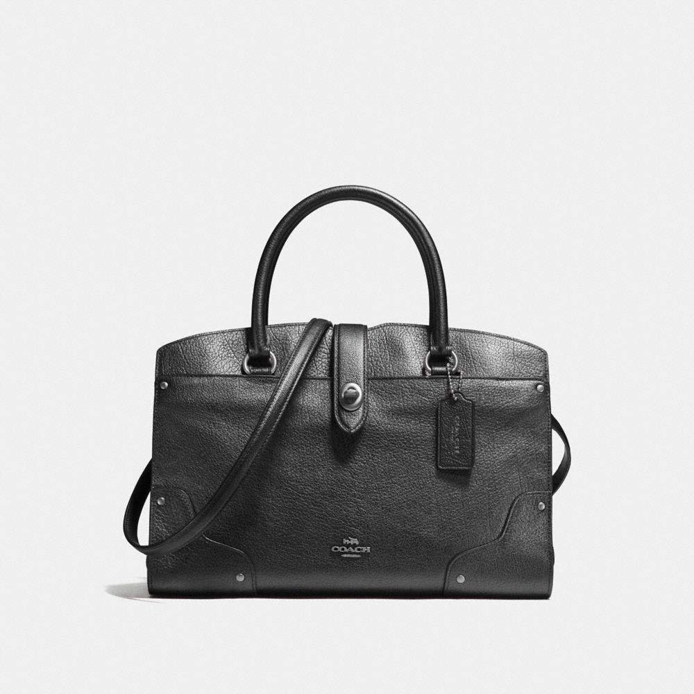 COACH 59987 - MERCER SATCHEL 30 SV/METALLIC GRAPHITE