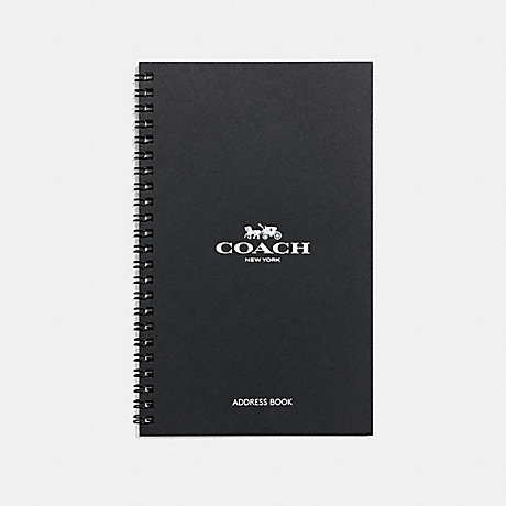 COACH 6 X8 Spiral Address Book Refill - WHITE - 60465