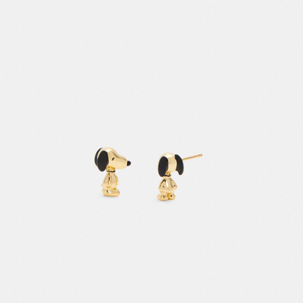 COACH 6133 - COACH X PEANUTS SNOOPY STUD EARRINGS SET GD/MULTICOLOR