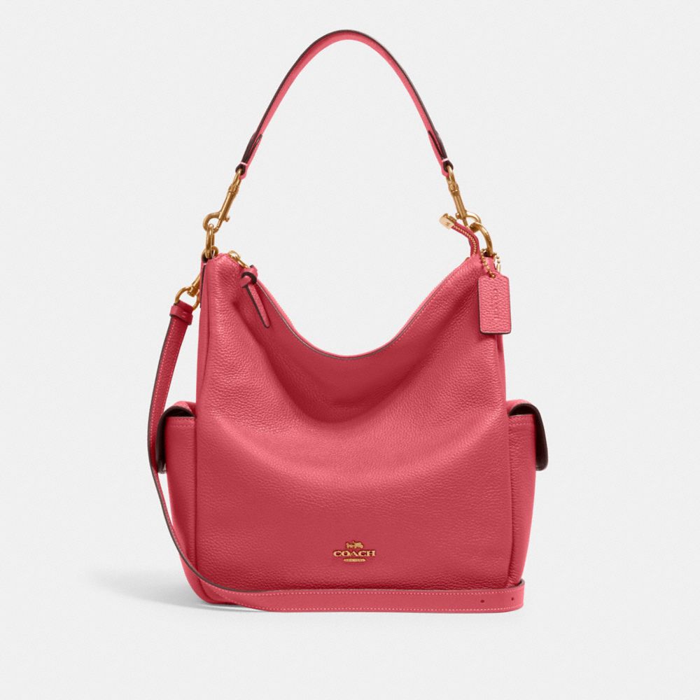 PENNIE SHOULDER BAG - 6152 - IM/FUCHSIA