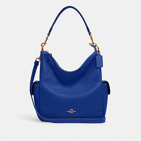 COACH 6152 Pennie Shoulder Bag GOLD/SPORT-BLUE