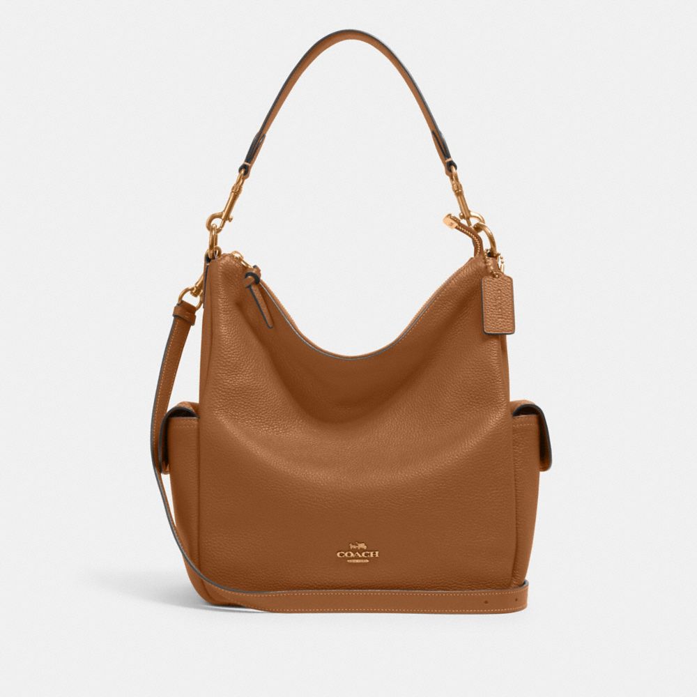 COACH 6152 Pennie Shoulder Bag GOLD/PENNY