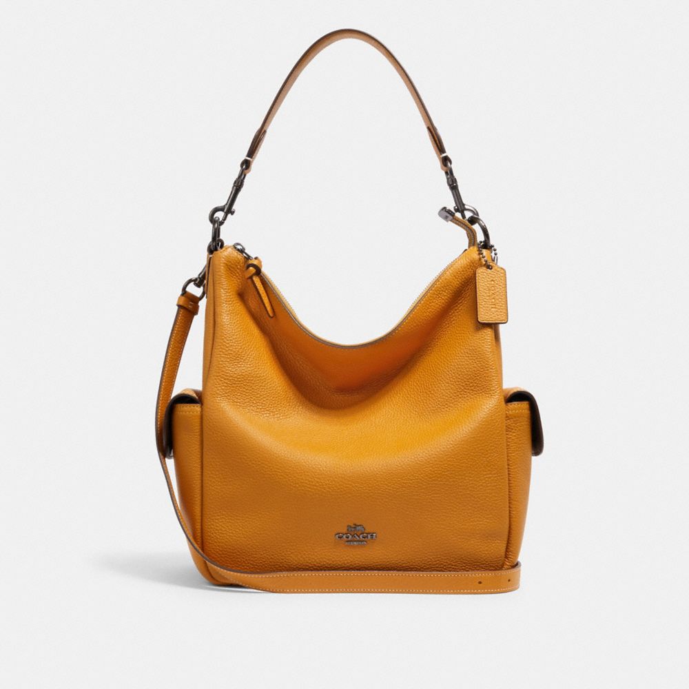 COACH PENNIE SHOULDER BAG - QB/YELLOW - 6152