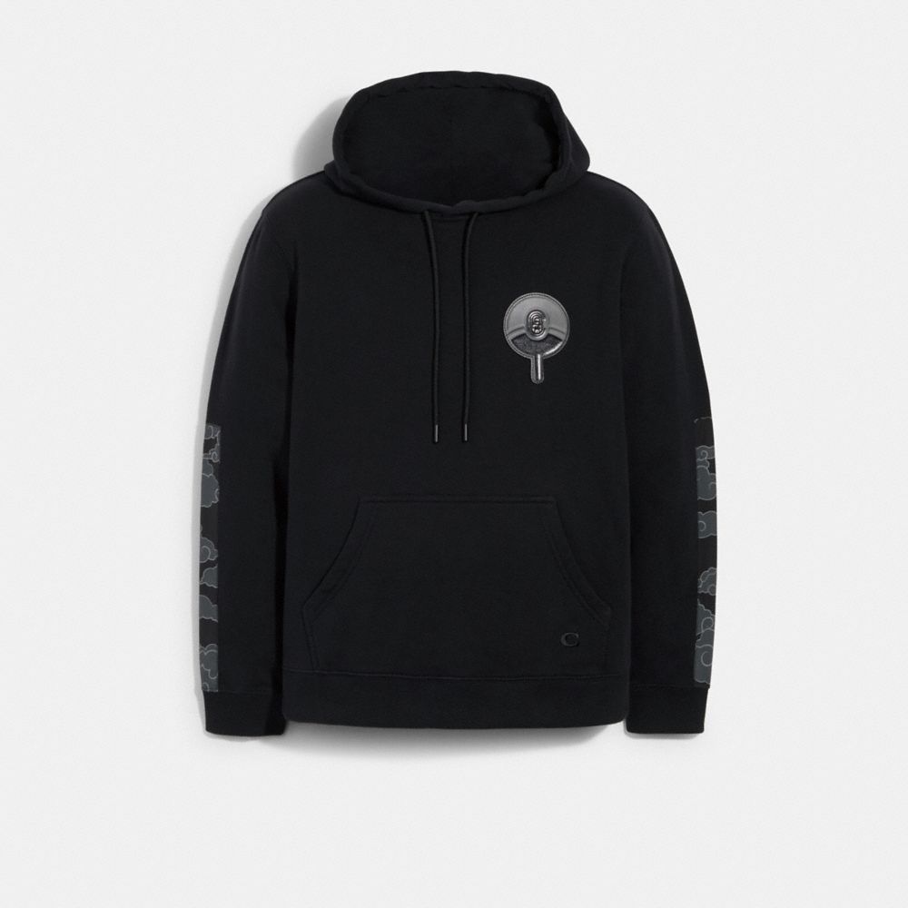 COACH X MICHAEL B. JORDAN HOODIE - BLACK - COACH 6198