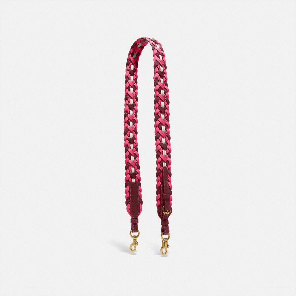 STRAP WITH WEAVING - 624 - B4/CONFETTI PINK MULTI