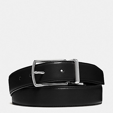 COACH 64824 Complimentary Reversible Belt On Orders $200+ Black-Dark-Brown