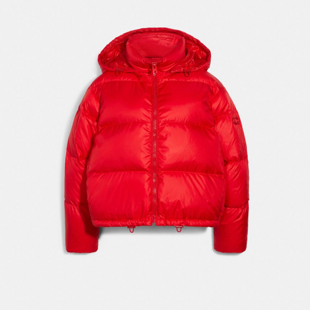 COACH 6530 Short Puffer POPPY