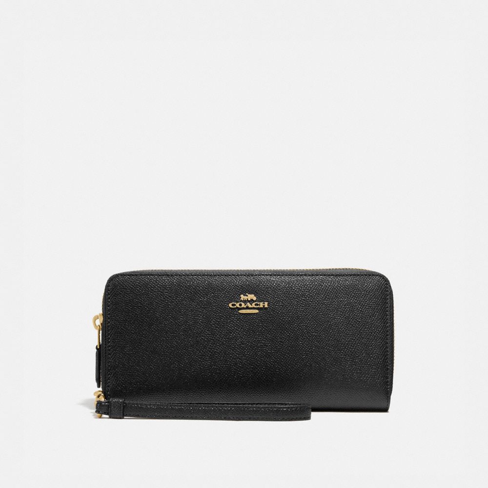 Continental Wallet - GOLD/BLACK - COACH 6637