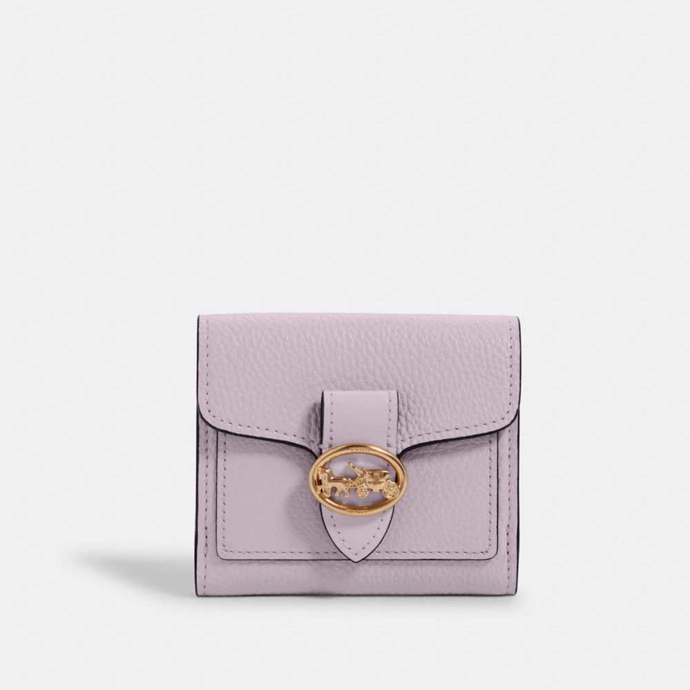 COACH 6654 GEORGIE SMALL WALLET IM/SOFT-LILAC