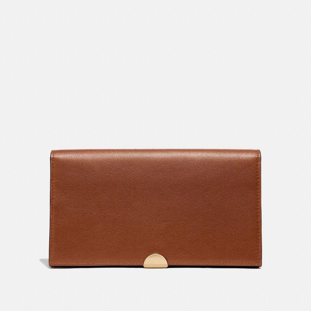 COACH 66615 Dreamer Wallet BRASS/1941 SADDLE