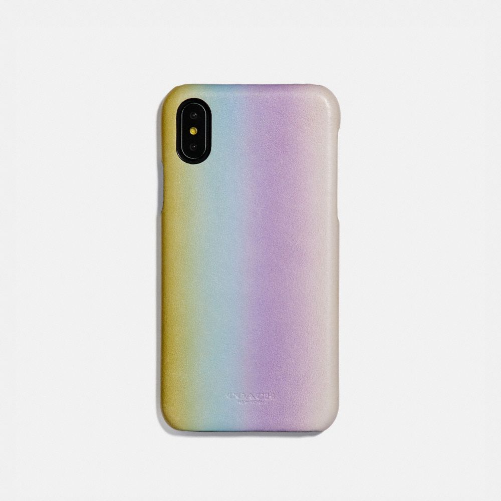 IPHONE X/XS CASE WITH OMBRE - MULTICOLOR - COACH 66651