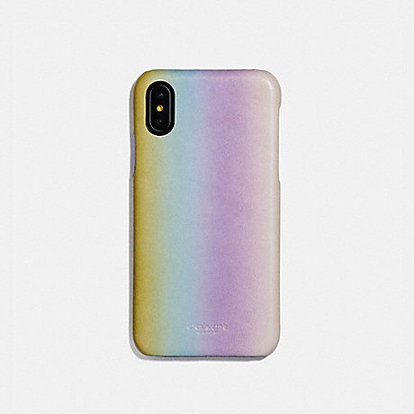 COACH 66651 IPHONE X/XS CASE WITH OMBRE MULTICOLOR