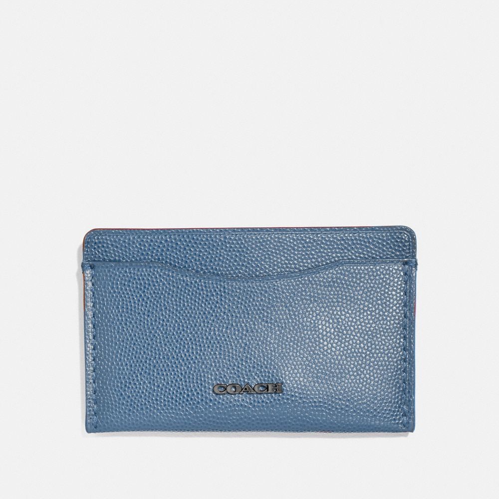 COACH SMALL CARD CASE - LIGHT DENIM - 66831