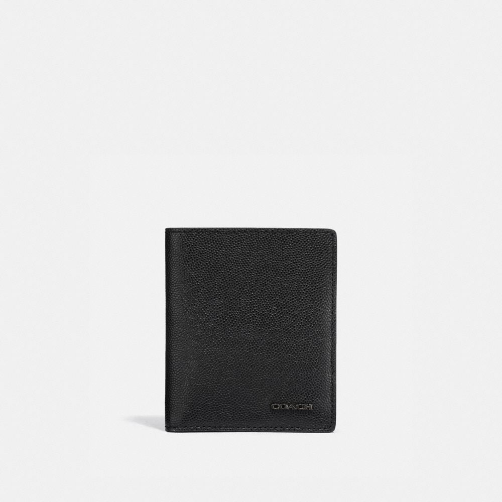 SLIM WALLET - BLACK - COACH 66833