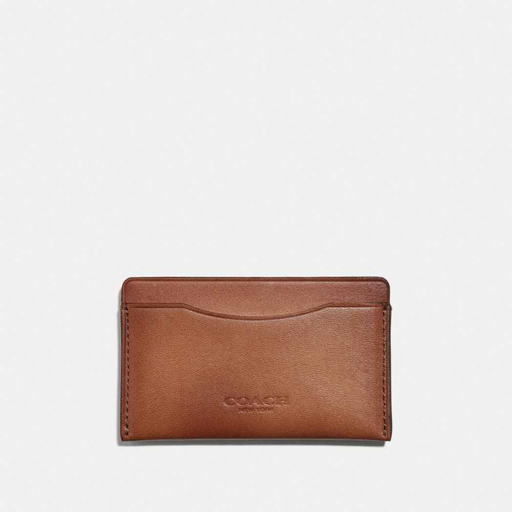 Small Card Case - LIGHT SADDLE - COACH 66847