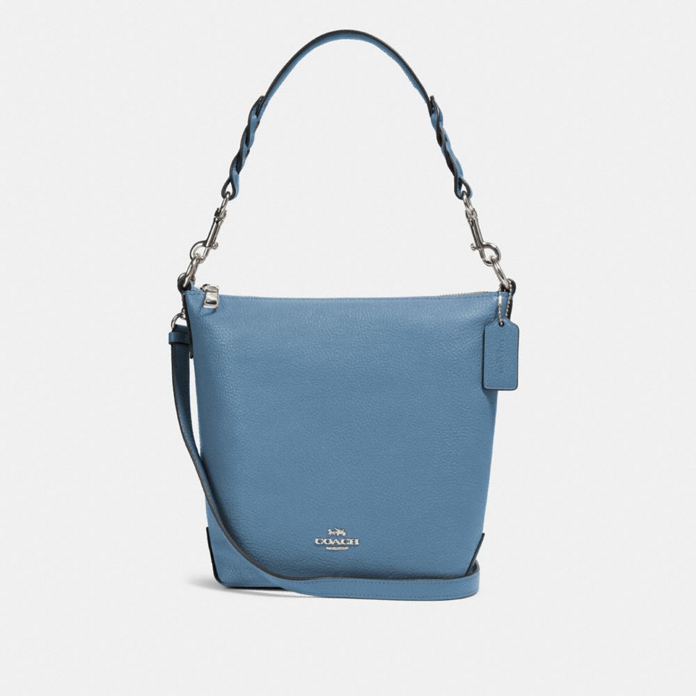 MINI ABBY DUFFLE - SV/SLATE - COACH 67025