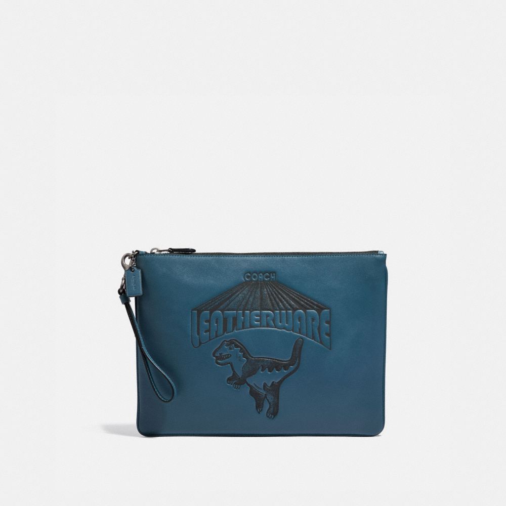 POUCH 30 WITH SUPER REXY - 67911 - DENIM