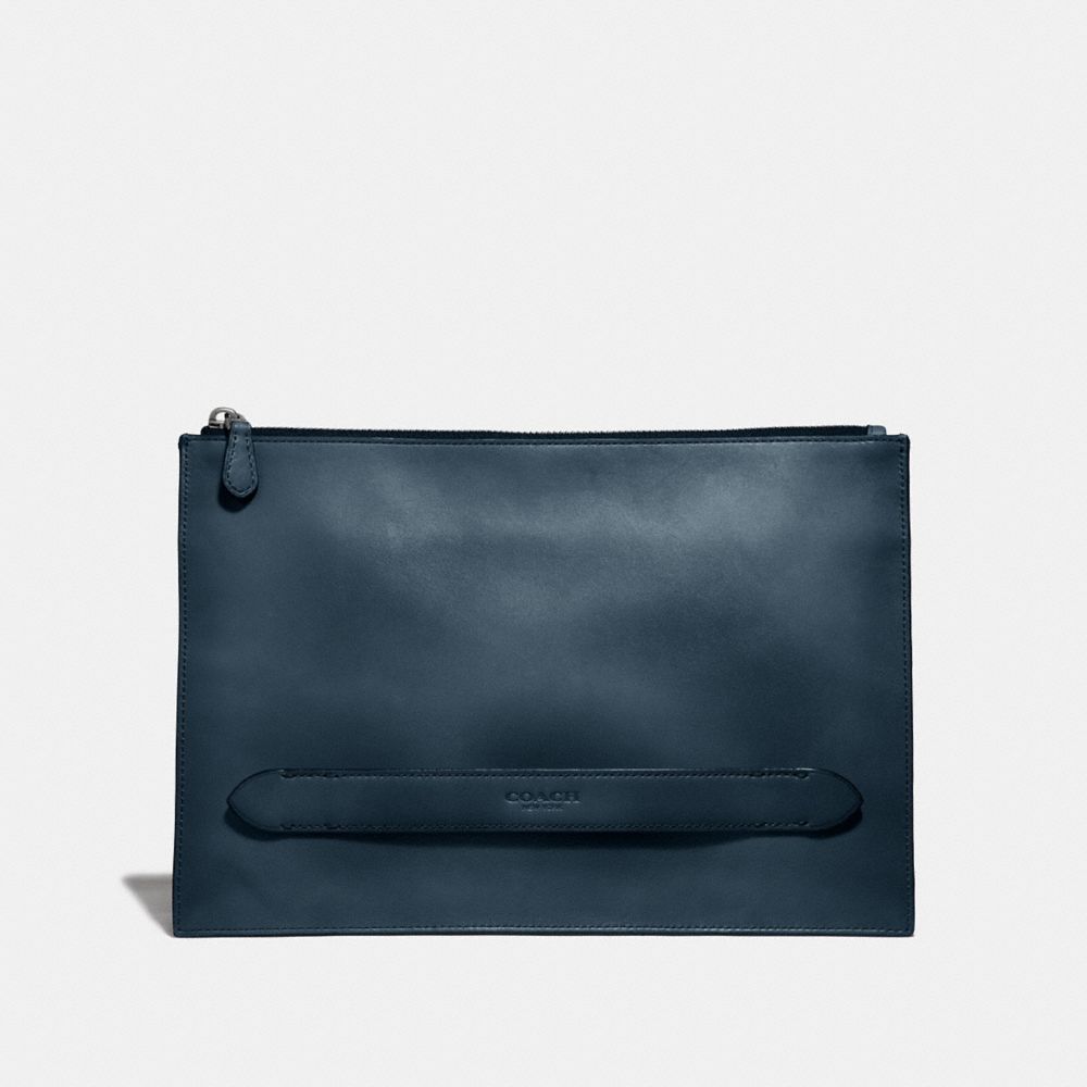 MANHATTAN POUCH - DENIM - COACH 67952