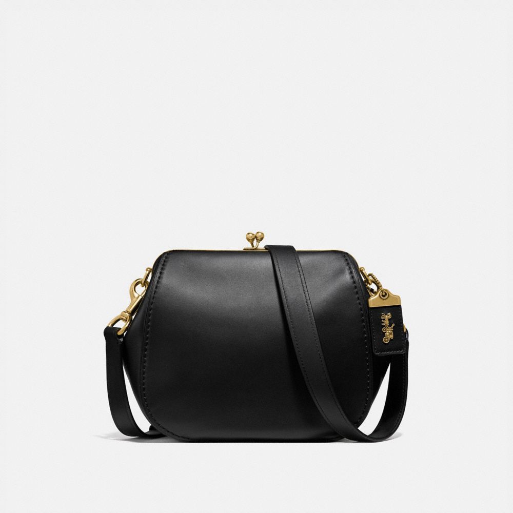 FRAME SADDLE BAG - 68135 - BLACK/BRASS