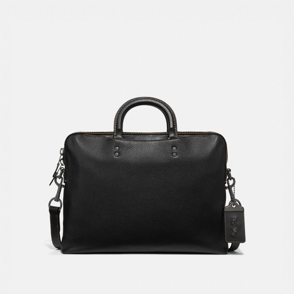 COACH ROGUE SLIM BRIEF - LH/BLACK - 68273