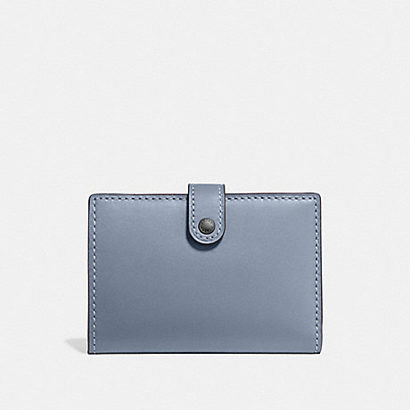 COACH SMALL BIFOLD WALLET - PEWTER/MIST - 68314