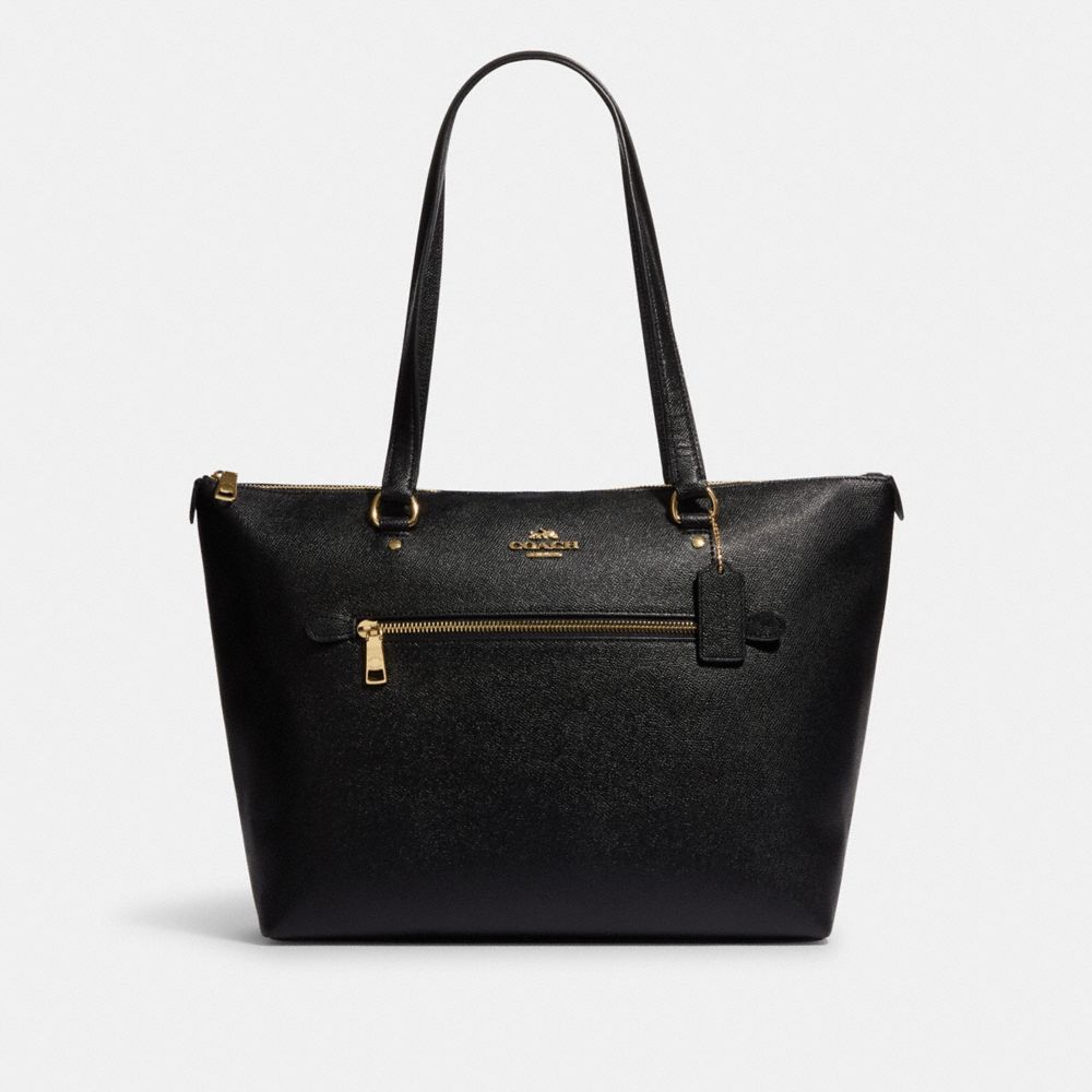 COACH 6840 Gallery Tote Gold/Black