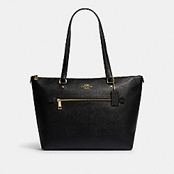 COACH 6840 Gallery Tote GOLD/BLACK