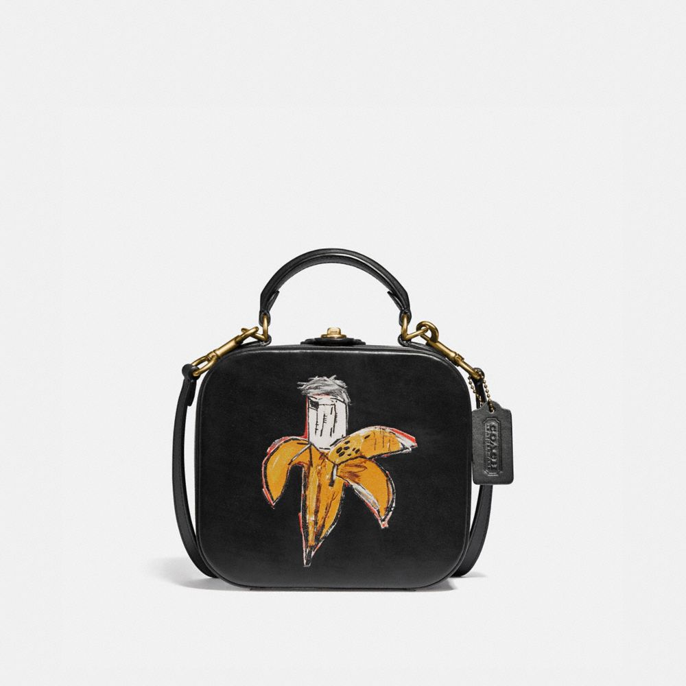 COACH 6898 COACH X JEAN-MICHEL BASQUIAT SQUARE BAG B4/BLACK