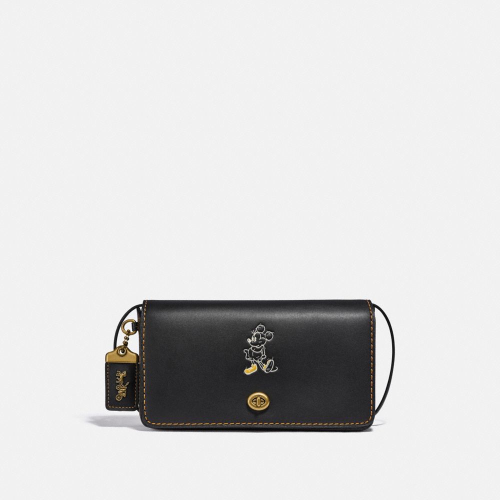 COACH 69180 Disney X Coach Dinky Brass/Black