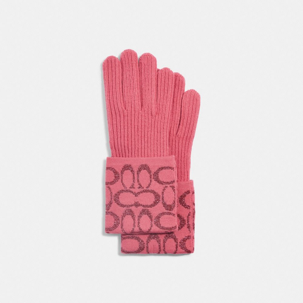 Signature Knit Tech Gloves - 6919 - Watermelon