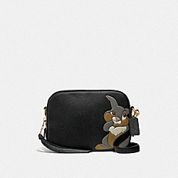 COACH 69253 - DISNEY X COACH CAMERA BAG WITH THUMPER GD/BLACK