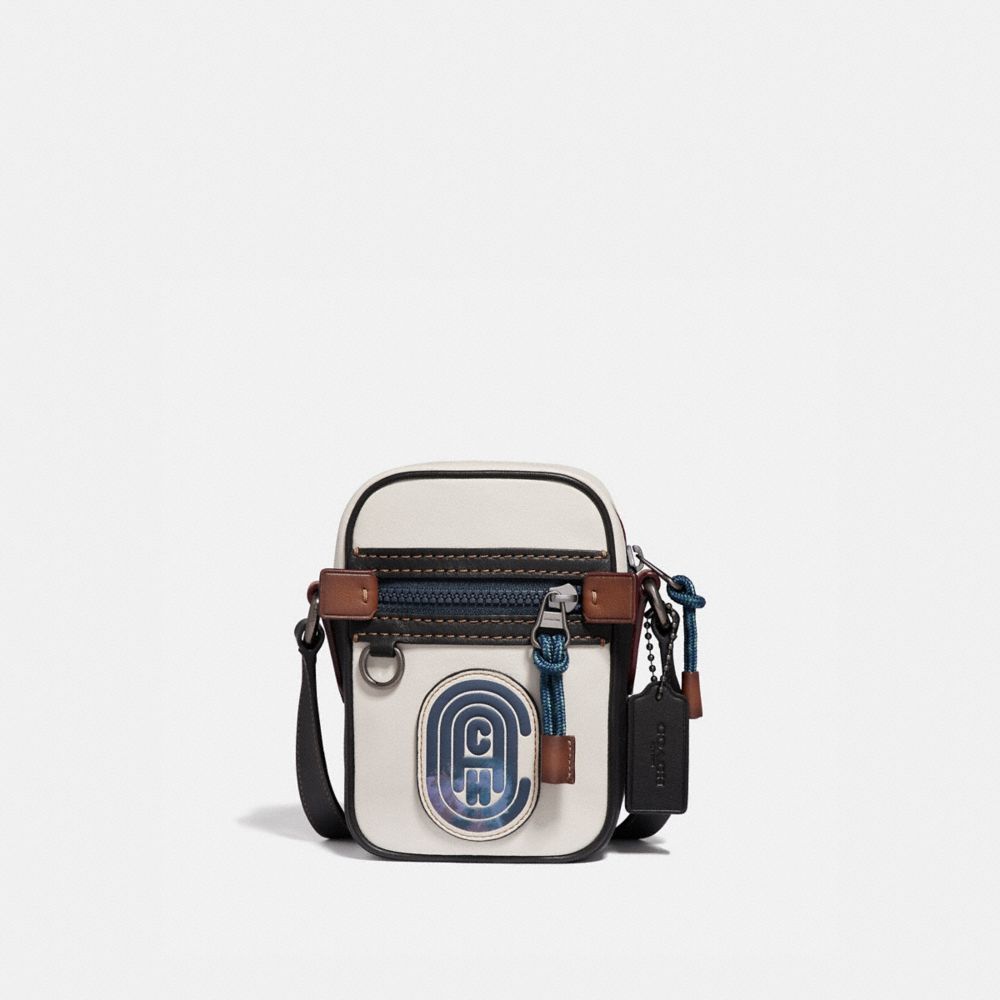 COACH DYLAN 10 WITH COACH PATCH - CHALK/BLACK/BLACK COPPER - 69307