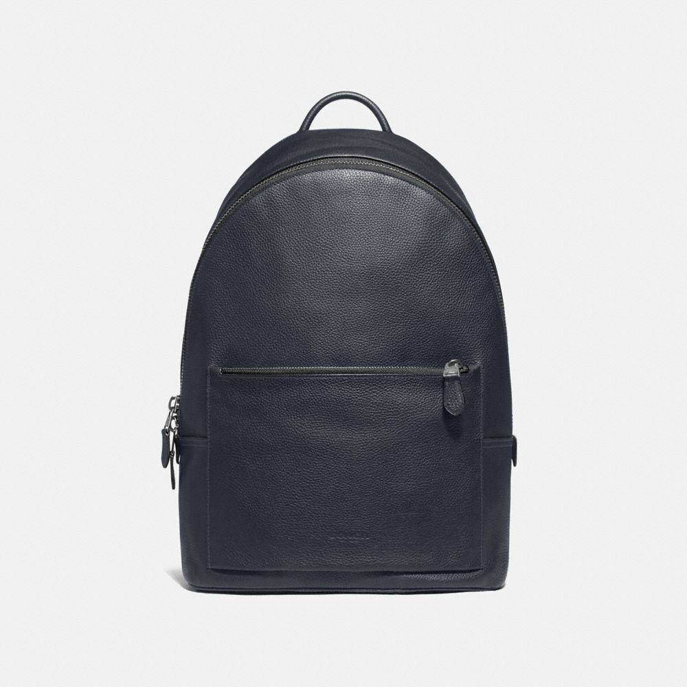 Metropolitan Soft Backpack - 69351 - GUNMETAL/MIDNIGHT NAVY