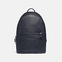 Metropolitan Soft Backpack - GUNMETAL/MIDNIGHT NAVY - COACH 69351