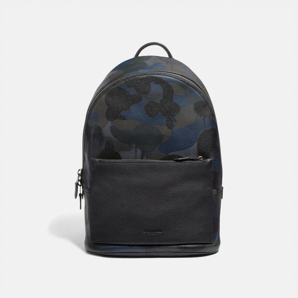COACH 69353 Metropolitan Soft Backpack With Wild Beast Print BLUE WILD BEAST/BLACK COPPER