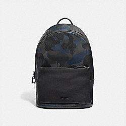 COACH 69353 Metropolitan Soft Backpack With Wild Beast Print BLUE WILD BEAST/BLACK COPPER