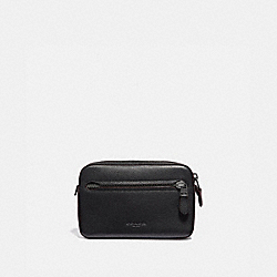 METROPOLITAN SOFT BELT BAG - BLACK/BLACK ANTIQUE NICKEL - COACH 69354