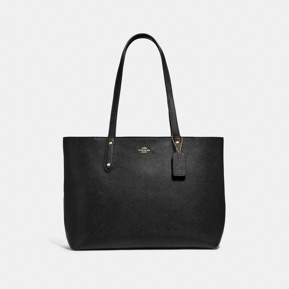 COACH 69424 - CENTRAL TOTE WITH ZIP - GD/BLACK | COACH COACH-RESERVE