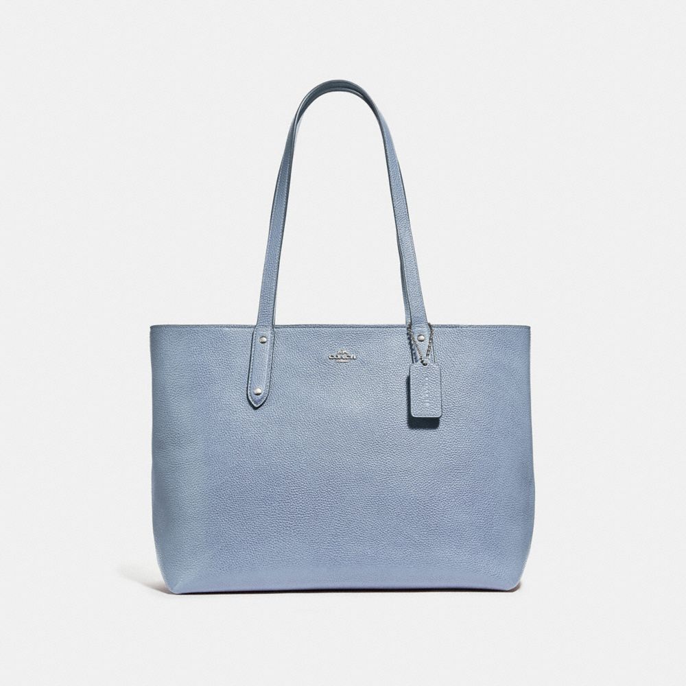 CENTRAL TOTE WITH ZIP - SV/MIST - COACH 69424