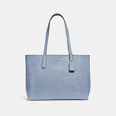 COACH CENTRAL TOTE WITH ZIP - SV/MIST - 69424