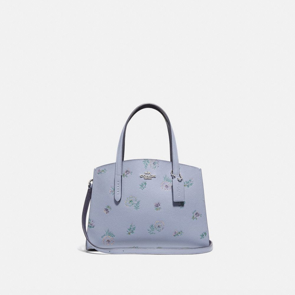 CHARLIE CARRYALL 28 WITH MEADOW PRAIRIE PRINT - 69431 - SILVER/MIST