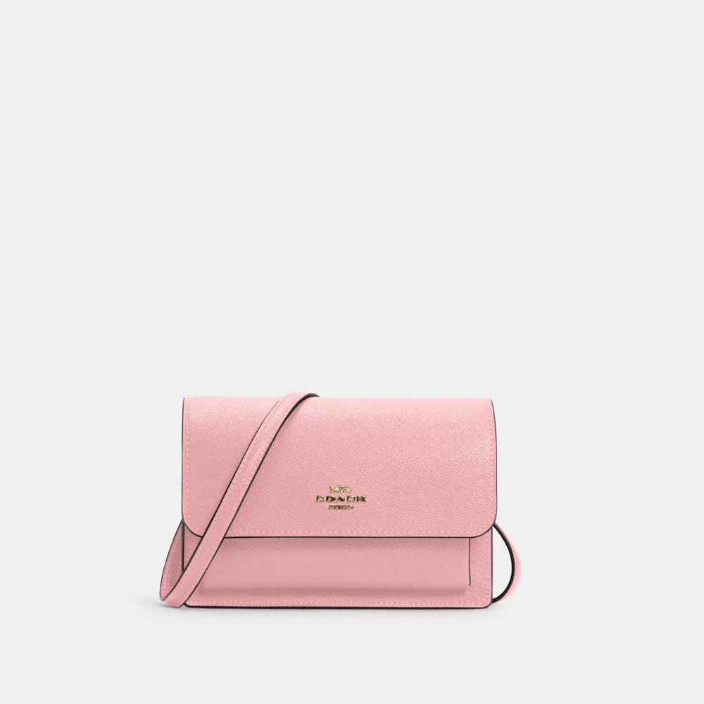 COACH 6959 - FOLDOVER BELT BAG IM/BUBBLEGUM