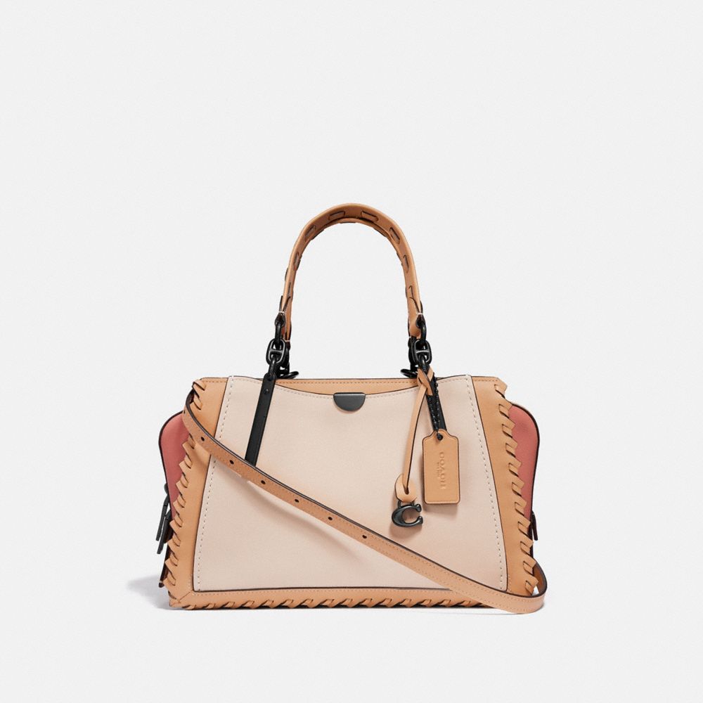 COACH 69612 DREAMER IN COLORBLOCK WITH WHIPSTITCH IVORY-MULTI/PEWTER