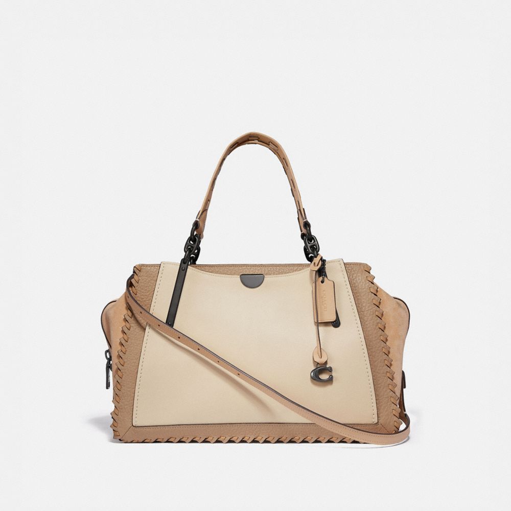 DREAMER 36 IN COLORBLOCK WITH WHIPSTITCH - IVORY MULTI/PEWTER - COACH 69613